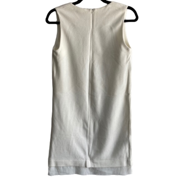 MANGO | high neck sleeveless white dress NWT - Picture 2 of 6